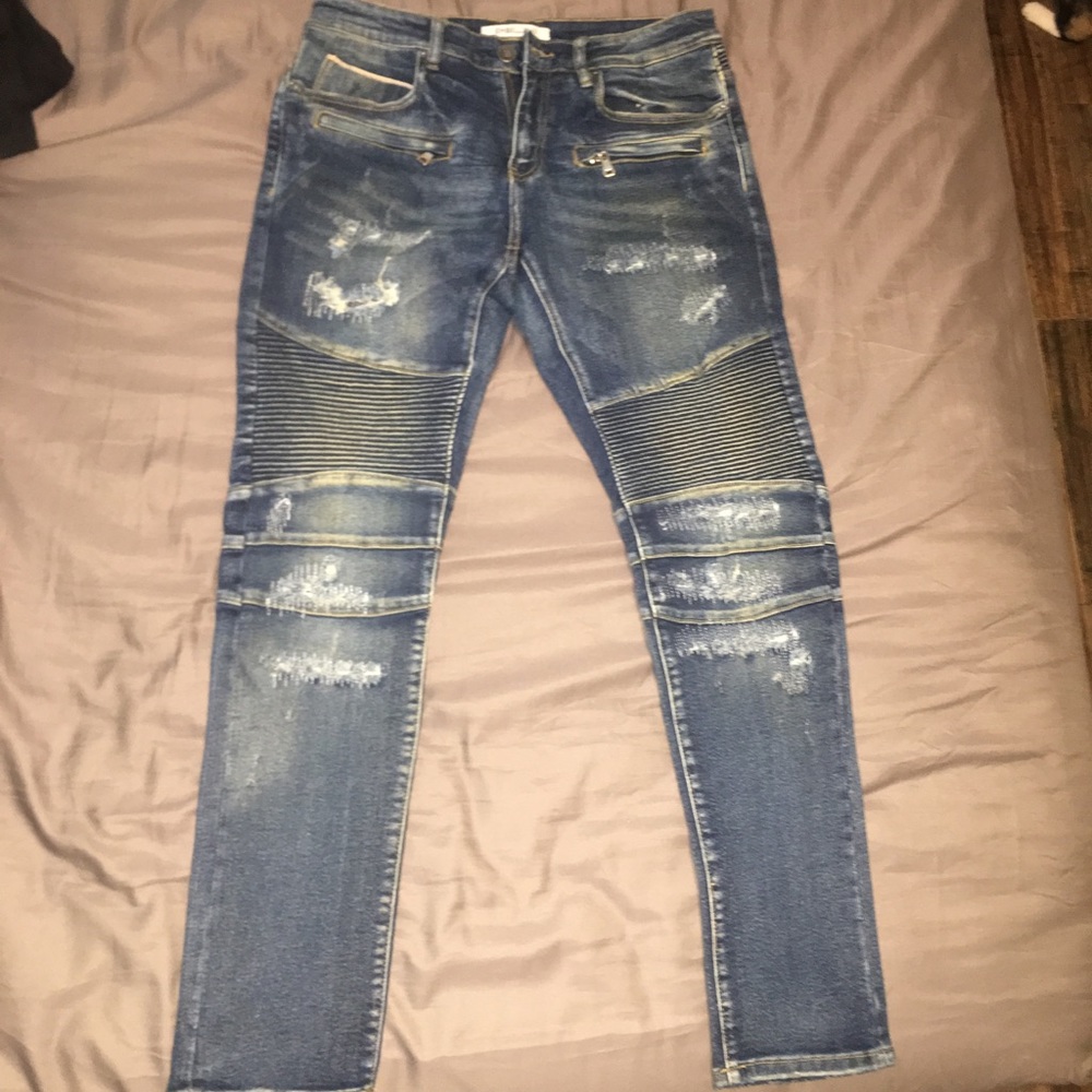 Embellish NYC Polaris biker denim sz 30